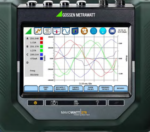 電能質(zhì)量分析MAVOWATT 240
